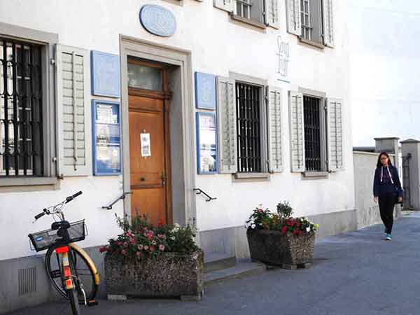 OPENING DOORS - Entrance to Sentitreff, Lucerne